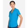 thumbnail image 2 of CORE365 CE510W Women's Ultra UVP Marina Shirt-Electric Blue-3XL, 2 of 6