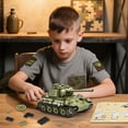 thumbnail image 6 of Panther Tank Building Set, Compatible with Lego Military Tank, WW2 Army Toys Historical Collection Model for Military Fans, Gifts for Teens Kids Boys 14+ (638PCS), 6 of 6