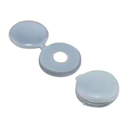 

100pcs Hinged Plastic Screw Cover Fold Cap Button Home Furniture Decor Cover