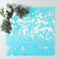 thumbnail image 4 of Efavormart Iridescent Blue Mermaid Scales Sequin Shimmer Wall Photo Backdrop Panels, Shiny Party Wall Art Décor 24 Panels - 24sq.ft, 4 of 10