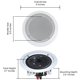 thumbnail image 4 of Altavoces Vaiyer 17 cm 400 W par de montaje empotrado 2 vías, 4 of 9