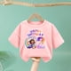thumbnail image 4 of Gabbys Dollhouses ropa para niños, camiseta para niñas, camisetas combinadas para bebés, ropa informal Kawaii para niños, Tops Harajuku para niñas, regalo, 4 of 5