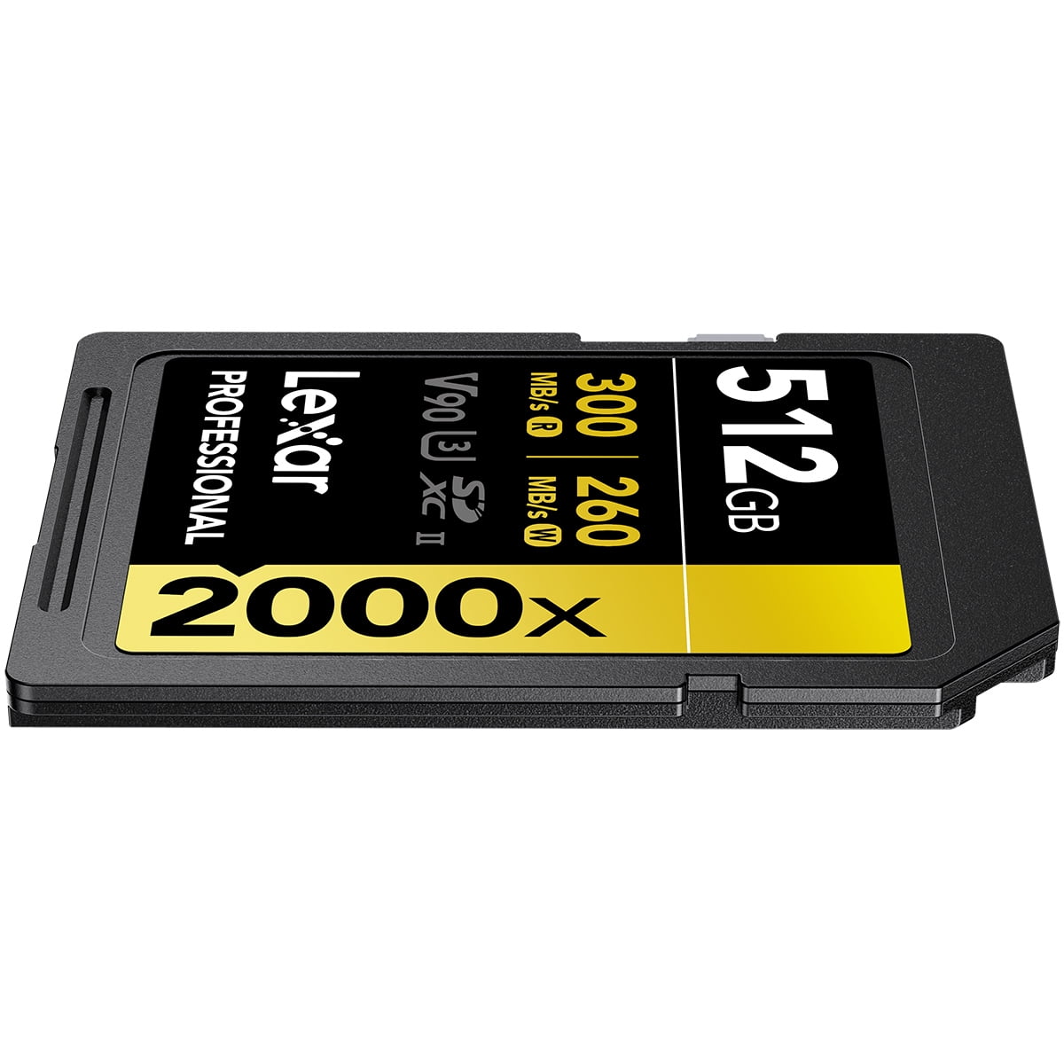 Lexar GOLD Series Professional 2000x 512GB UHS-II SDXC Memory Card