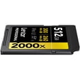 thumbnail image 3 of Lexar GOLD Series Professional 2000x 512GB UHS-II SDXC Memory Card, 3 of 3