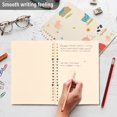 thumbnail image 5 of Haosy Pig Cow House Sun Notebooks 1-subject Journal 60 Sheets A5 College Ruled Paper Detachable Ring 8.3"x5.7", 5 of 8