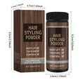 thumbnail image 3 of Hair Styling Powder for Men - Hair Structuring Powder, Instant Volume Hair Powder, Larger Volume Styling Powder, Texture Enhancing Hair Compacting Powder, Lightweight Hair Powder for Full Look, 3 of 9