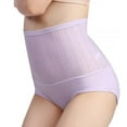 thumbnail image 1 of Tummy Control Briefs for Women,Lace Hollow High Waist, 1 of 5