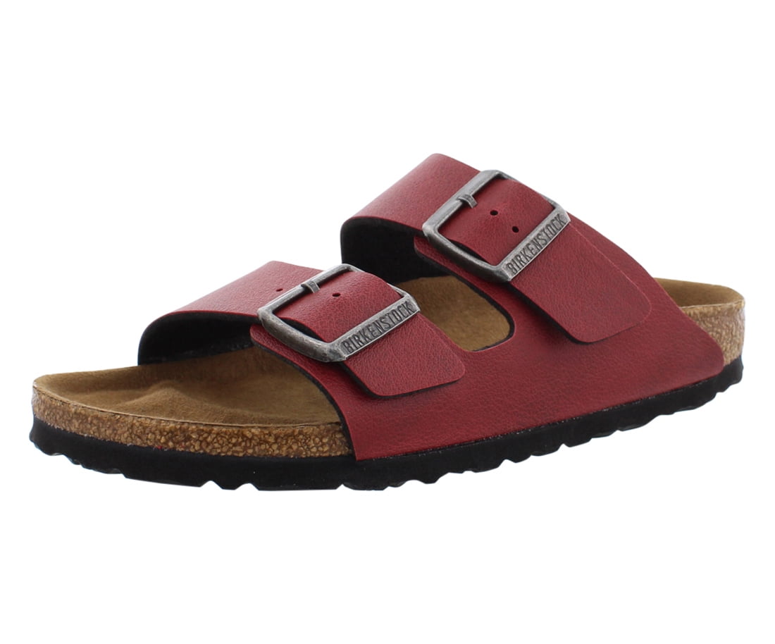 birkenstock women's arizona vegan birko flor pull up sandals