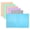 Pastel Colors, variant on BAZIC 2 Pockets Poly Folder Portfolio, 3 Prong Fastener Clip, Pastel Color, 6-Pack