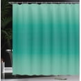 thumbnail image 4 of Ambesonne Ombre Shower Curtain, Ocean Waves Theme, 69"Wx84"L, Teal, 4 of 5