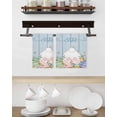thumbnail image 3 of Spring Easter Kitchen Dish Towels for Drying Dishes Set of 4, Rabbit Ears Foot Colorful Eggs Wooden Plank Waffle Weave Microfiber Hand Tea Bathroom Towels Quick Dry & Absorbent Towel 15.7x23.6, 3 of 7
