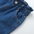 thumbnail image 4 of Spazoro Toddler Boys Jeans, Straight Leg Elastic Waist Baggy with Pockets Fashion Denim Pants Blue Size 1-10, 4 of 9