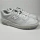thumbnail image 4 of Men's Size 11.5 - New Balance 550 White Grey - Brand New, 4 of 6