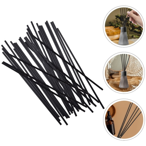 SEWCHICS Fiber Diffuser Sticks for Home Use, Safe and Effective, 60 Pieces, Fragrance