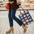 thumbnail image 4 of Cat Lover Gift Tote – Adorable Cat-Themed Print Canvas Bag, 4 of 6