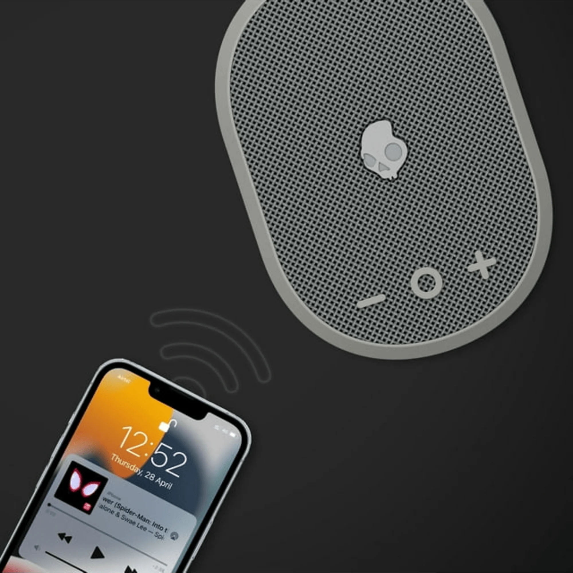 Skullcandy Kilo XT Bluetooth v5.3 Portable Wireless Speaker, IPX7 Waterproof, 24 Hours Battery, Light Grey  (图5)