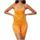 thumbnail image 2 of Body moldeador de cintura alta para mujer, con tirantes ajustables, talla grande, ajustado, moldeador de cadera, de nailon, 2 of 4