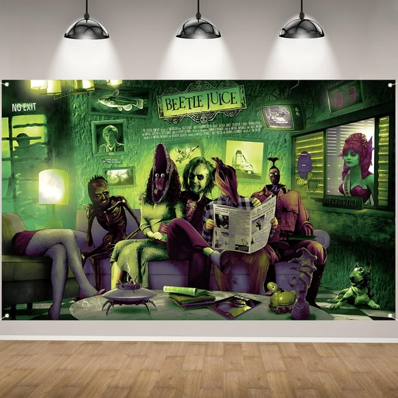 Telón de fondo Rvsticty para fiesta de cumpleaños de Halloween, 180 x 110 cm