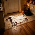 thumbnail image 4 of Halloween Rug BUTASY Halloween Ghost Rug, Cute Non-Slip Ghost Front Door Mat Washable Welcome Halloween Floor Mat for Entrance, 4 of 6