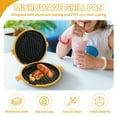 thumbnail image 2 of FKSZLL Microwave Grill Pan Toaster Sandwich Maker Microwave Toaster Non Stick Detachable Panini Maker, Fast Grilled Cheese Toastie Sausage for Home, 10.4 x 9.4 x 1.3inch, 2 of 9