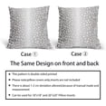 thumbnail image 5 of Antelope Pillow Covers 18X18 Inch Gray Taupe Faux Fawn Deer Animal Print Decorative Pillow Cases Modern Neutral Cotton Linen Throw Pillows Set of 2 Farmhouse Home Decor for Sofa Porch Couch Outdoor, 5 of 6