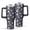 Pioneer Flower Floral-2, variant on 40oz Pioneer Flower Floral Print Pattern Insulated Tumbler with Handle, BPA-Free Leak Proof Lid and Straws, Double Wall Vacuum, Hot 12h/Cold 34h