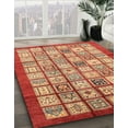 thumbnail image 2 of Ahgly Company Indoor Rectangle Abstract Red Abstract Area Rugs, 6' x 9', 2 of 6