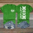 thumbnail image 2 of Holzkary Women Senior Mom T-Shirt Senior Mom Class Of 2026 Tees Letter Printed Graduating In 2026 Tops Graduate Mama Tees Graduate Mama Tshirt Short Sleeve Tops V Neck Graphic Tees Green 3Xl, 2 of 4