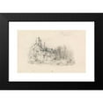 thumbnail image 2 of William Callow 24x17 Black Modern Framed Museum Art Print Titled - Farmhouse with Church in Distance, 2 of 5