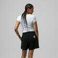 thumbnail image 2 of Women's Mitchell & Ness  Black Philadelphia Phillies Cooperstown Collection Relaxed Shorts, 2 of 7