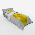 thumbnail image 3 of Ambesonne Yellow Bedding Set 4 Pcs, Watercolor Lemon, Queen, Yellow Orange Green, 3 of 3