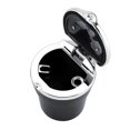 thumbnail image 3 of Cendrier LED pour voiture, avec couvercle, pour bureau et maison (noir), 3 of 4
