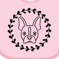 thumbnail image 4 of Inktastic Boston Terrier Dog Gift Idea Girls Baby Bib, 4 of 4
