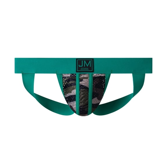 Valentine's Day Gifts for Him Meitianfacai Mens Underwear Men's Temptation Panties Camouflage Mesh Mesh Bikini Double Thong