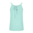thumbnail image 5 of Ruyang Summer Scoop Neck Tank Tops for Women Pleated Loose Fit Sleeveless Tops Slim Fit Tees 2024 Fashion Womens Clothing, 5 of 9