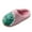 Pink, variant on Lightweight Dinosaur Slippers for Winter Kids House Shoes - Plush Non-Slip Sole 𝖢ozy Indoor Outdoor Boys Girls Toddler Warm Footwear