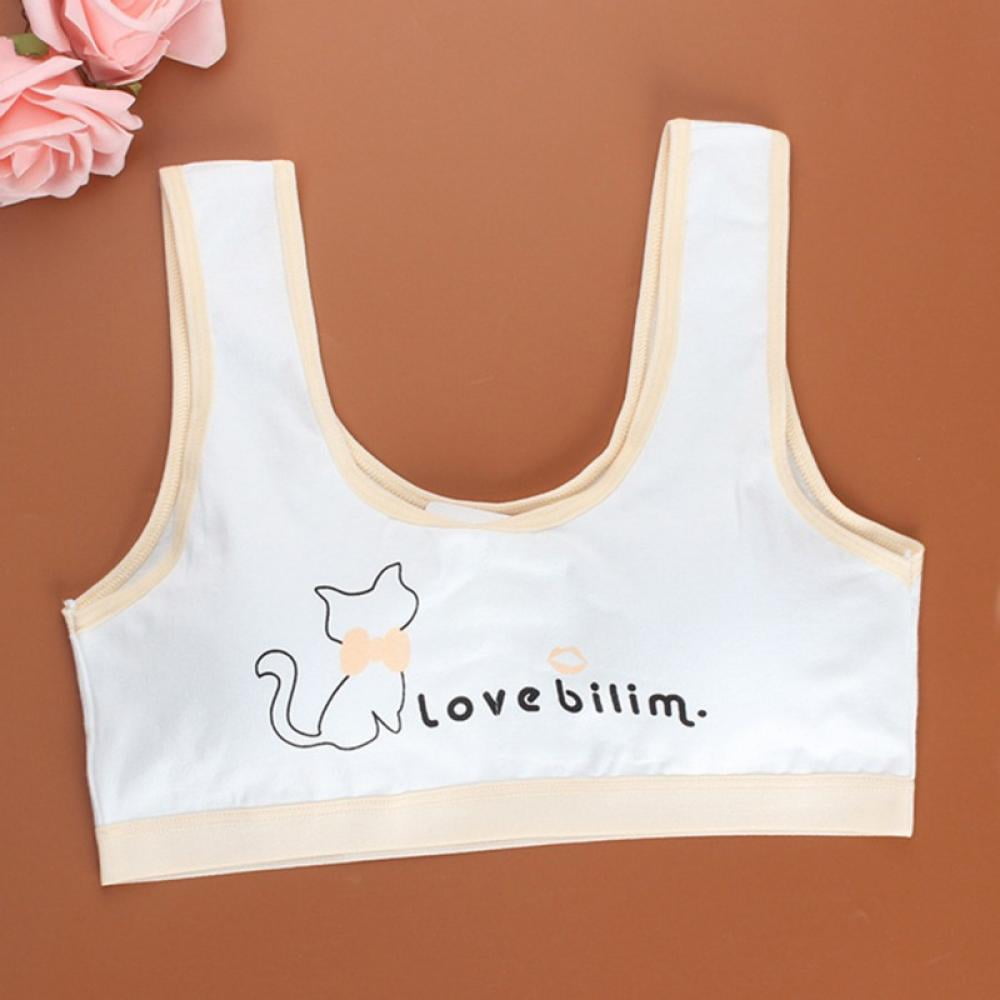 Baby Girls Bras Young Girls Underwear For Sports Wireless Small