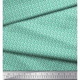 thumbnail image 2 of Soimoi Polyester Crepe Fabric Dolphin Small Print Fabric by Yard 52 Inch Wide, 2 of 3