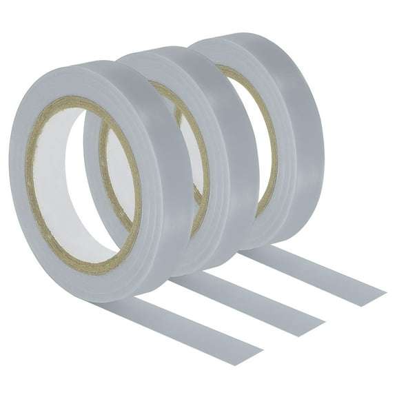 Uxcell 32.8Ft Tennis Racket Badminton Racquet Grip Finishing Tapes, Silver 3 Pack