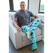 Lazy One Mens Novelty Pajama Pants – Funny Cotton Sleep Pants with Elastic Waistband & Pockets, Bite Me Shark, Xx-large