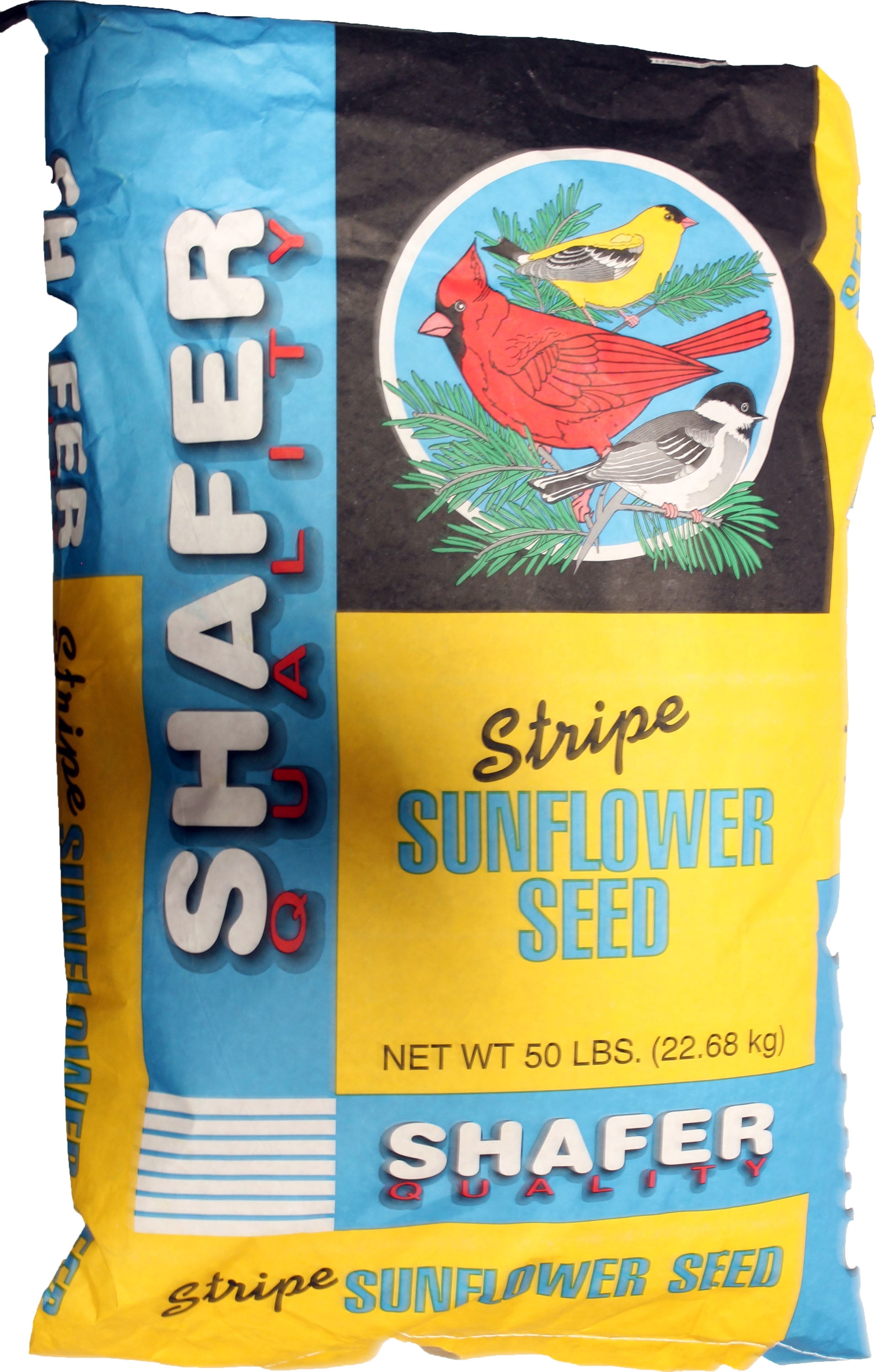 Shafer Striped Sunflower Bird Feed - 50 Lbs.