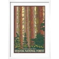 thumbnail image 2 of Art.com Sequoia National Forest, CA Redwood Trees Art Print by Lantern Press, White Frame Wall Art, 17" x 23", 2 of 5
