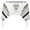 Black, variant on Holy Land Market Grafted IN - Messianic Christian Prayer Shawl/Tallit Prayer Shawl - Creation and Restoration Talit (All White / Gold)