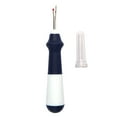thumbnail image 2 of BUYISI Convenient And Comfortable Grip Ergonomic Design Seam Ripper Cross Stitch Sewing Thread Remover Needlework Tool Black And White, 2 of 5