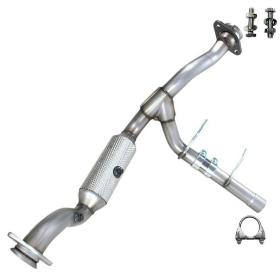 Stainless Steel Passenger Side Catalytic Converter Fits 2015-2020 Ford F-150 2.7L - Direct Fit