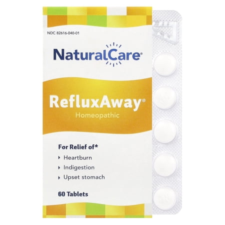 NaturalCare Reflux Away Homeopathic 60 Tablet