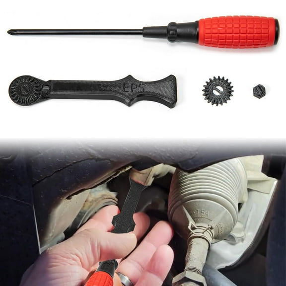 EPS Recall Cap Starter Tool Compatible with Honda Acura，With Phillips Screwdriver and Spare Gear Kit