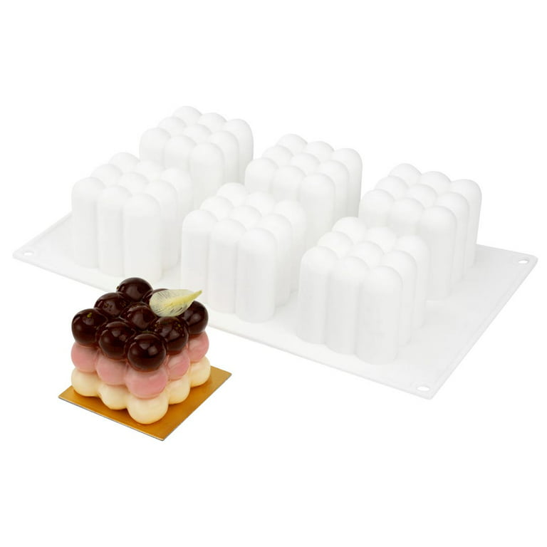 Pastry Tek Silicone Spiral Baking Mold - 6-Compartment - 10 count