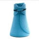 thumbnail image 3 of Sombrero de paja con visera ancha para mujer - Gorra plegable de playa para el verano con banda antisudor, 3 of 3