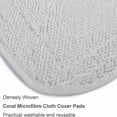 thumbnail image 3 of 4 Packs de Couvercles de Remplacement pour Nettoyeur Vapeur Vileda 100 Balai Vaporisateur Chaud 32*23.5cm, 3 of 8